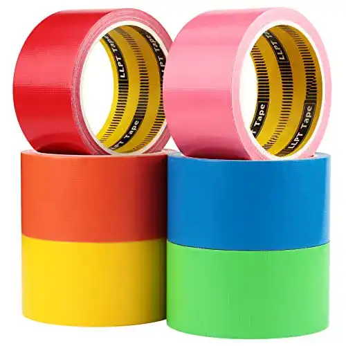 Klebeband LLPT Gewebeband 6 Premium Sortierte Farbpakete