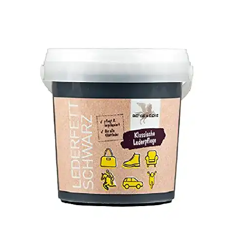 Lederfett Bense & Eicke B & E, 1000 ml, schwarz