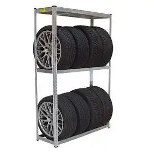 Reifenregal 8 Reifen TRUTZHOLM ® 795 kg, 180x120x40 cm