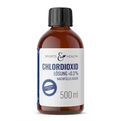 Die beste Chlordioxid CDF Sports & Health Solutions Cdl lösung 0,3-500ml 2026 Test Bestseller Chlordioxid CDF Sports & Health Solutions Cdl lösung 0,3-500ml