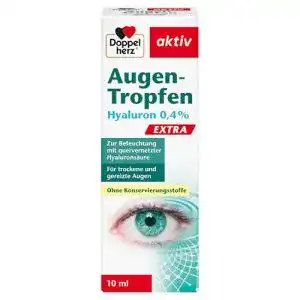 Hyaluron-Augentropfen Doppelherz Augen-Tropfen Hyaluron 0,4%