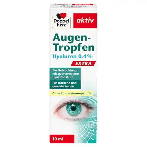 Hyaluron-Augentropfen Doppelherz Augen-Tropfen Hyaluron 0,4%