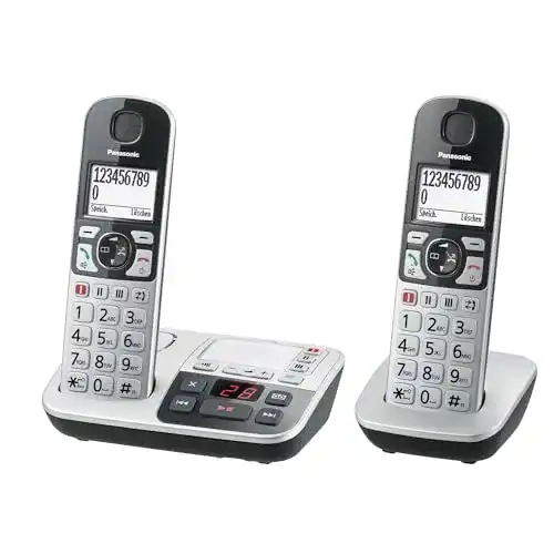 Die beste Seniorentelefon schnurlos Panasonic KX-TGE522GS DECT Senioren 2026 Test Bestseller Seniorentelefon schnurlos Panasonic KX-TGE522GS DECT Senioren