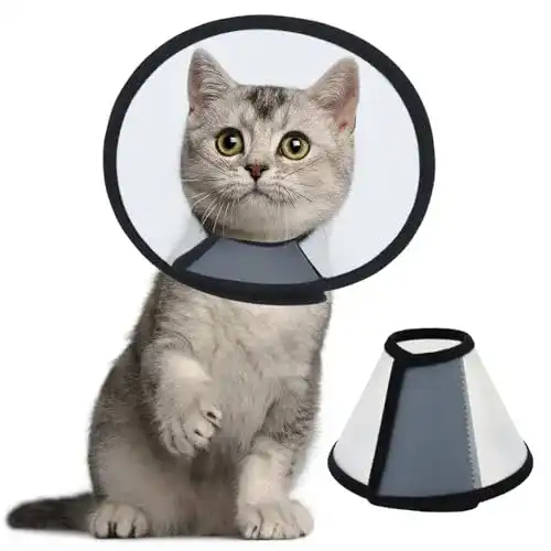 Die beste Halskrause Katze Vivifying Halskrause für Haustiere, Schwarz-S 2026 Test Bestseller Halskrause Katze Vivifying Halskrause für Haustiere, Schwarz-S