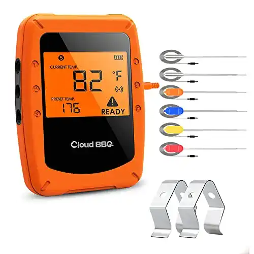 Grillthermometer (Bluetooth) Movaty, 6 Temperaturfühler
