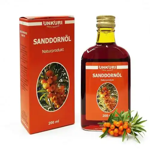 Sanddornöl Unkuri Sanddorn Öl (200 ml) Sanddornoel