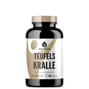 Teufelskralle-Kapseln Kräuterland Natur-Ölmühle, 150 Kapseln