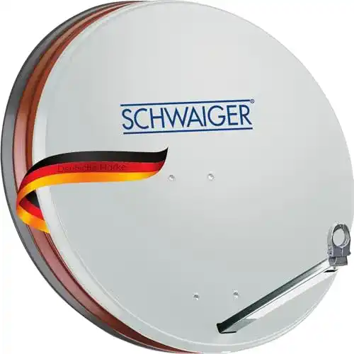 Satellitenschüssel (80 cm) SCHWAIGER -180- Satellitenschüssel
