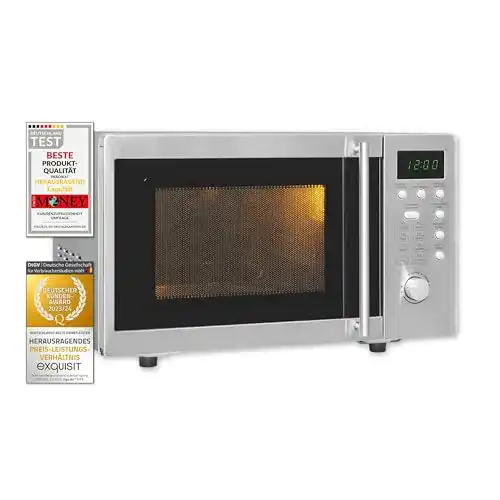 Die beste Exquisit-Mikrowelle Exquisit Mikrowelle UMW 800 G-3 Inox 2026 Test Bestseller Exquisit-Mikrowelle Exquisit Mikrowelle UMW 800 G-3 Inox