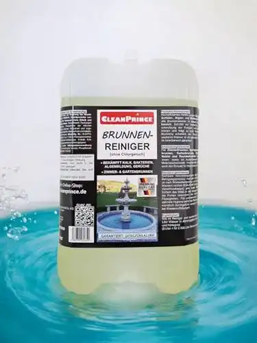 Brunnenreiniger CleanPrince 5 Liter | Brunnen Springbrunnen Algen