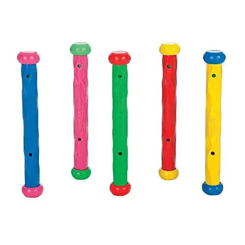 Tauchspielzeug Intex Dive Play Sticks Tauchsticks – 5 Stück – 5-farbig