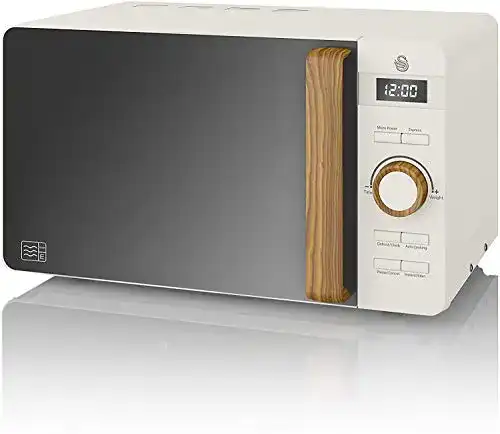 Mikrowelle weiß Swan Nordic Digitale Mikrowelle 20 l