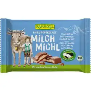 Rapunzel-Schokolade Rapunzel Bio Milch Michl mit Milchfüllung