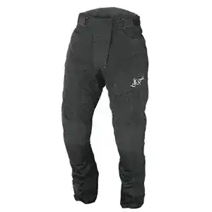 Motorradhose Damen Nerve Run Girl Tourenhose, Schwarz, 38