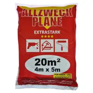 Baufolie Jufol 10231 Allzweck-Plane 4 x 5 m, extra stark