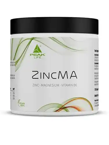 Die beste Zink-Magnesium PEAK ZincMA, 120 Kapseln à 1000mg 2026 Test Bestseller Zink-Magnesium PEAK ZincMA, 120 Kapseln à 1000mg
