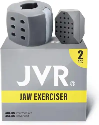 Jawline-Trainer JVR Jaw Trainer Ball, 2 Stücke Jaw Trainings Gerät