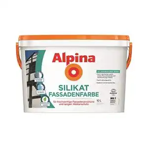 Silikatfarbe Alpina Farben GmbH Alpina 10 L Silikat Fassadenfarbe