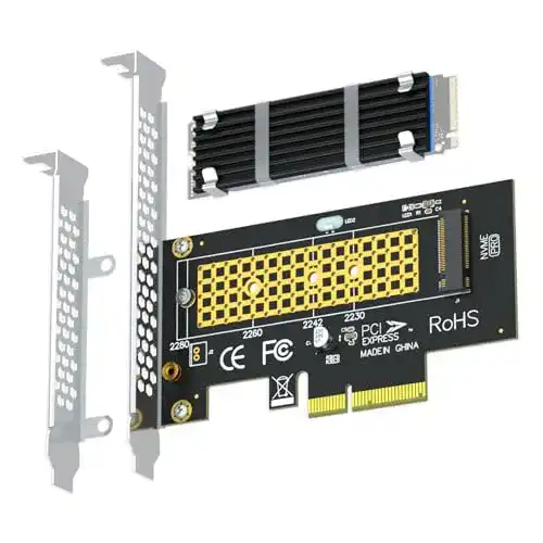 M-2-PCIe-Adapter glotrends M.2 NVMe PCIe x16 Adapter