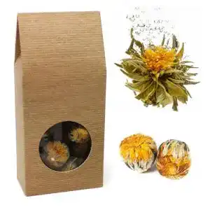 Teeblumen Quertee 10 x Teeblume für einen fruchtigen Grüntee