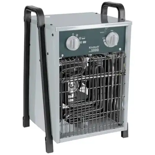 Heizlüfter 5 kW Einhell Elektro-Heizer EH 5000, 400 V, Axiallüfter