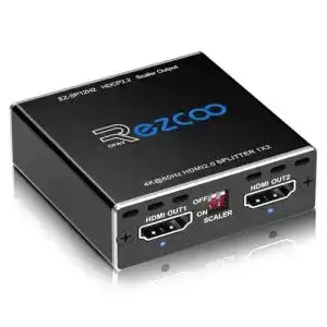 HDMI-Splitter 1 in 2 out ROFAVEZCO HDMI Splitter 1 in 2 Out 4K