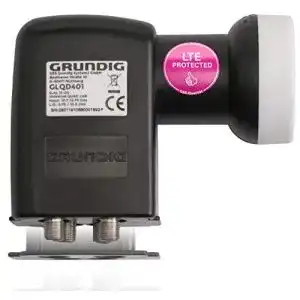 LNB GRUNDIG Quad -Digital, 4 Teilnehmer mit LTE-Filter