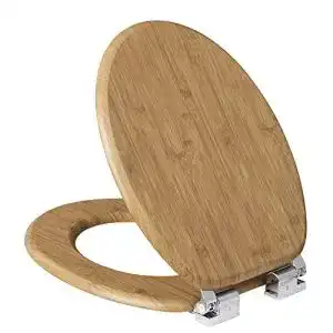 WC-Sitz aus Holz mit Absenkautomatik eSituro Toilettendeckel