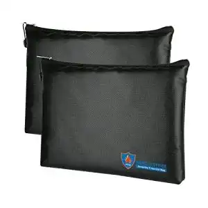 Feuerfeste Geldtasche JEROOP 2 Stück 29x20cm