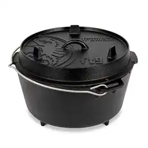 Dutch Oven Petromax Feuertopf ft9 mit Standfüssen