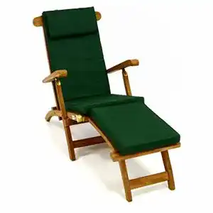 Deckchair Teak Divero Liegestuhl Florentine Steamer Chair