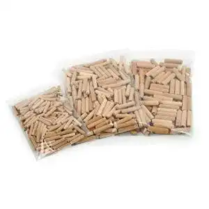 Holzdübel WFix Set 6mm 8mm 10mm Riffel 500er Packung