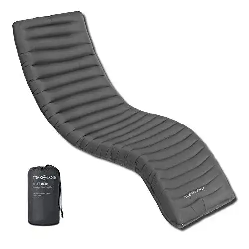 Isomatte (10 cm) TREKOLOGY Isomatte aufblasbar, Sleeping Pad