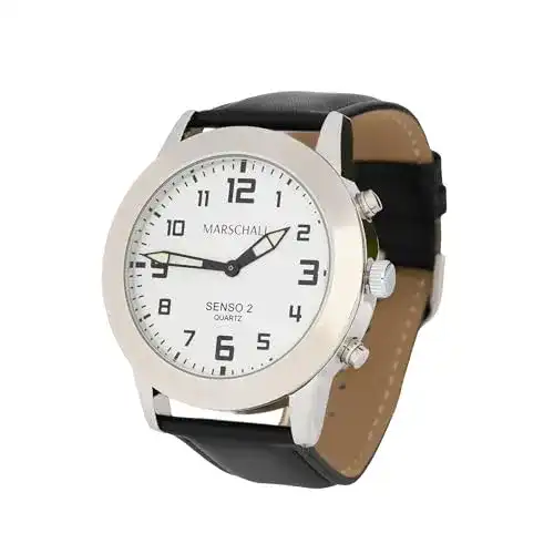 Sprechende Armbanduhr Marschall mit Touch-Funktion