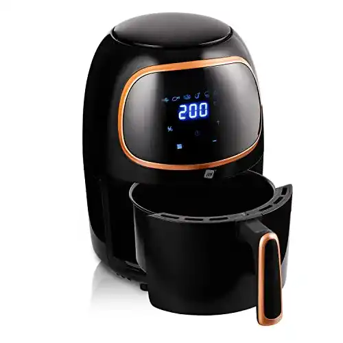 Mini-Heißluftfritteuse NK Heißluftfritteuse digitale Fritteuse 2L