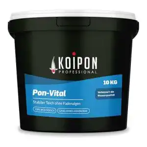 Teichsalz KOIPON Pon-Vital 10 kg, 100% biologisch
