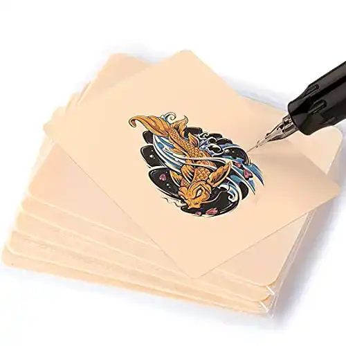 Tattoo-Übungshaut NETUME Tattoo Übungshaut 6 Stück