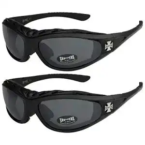 Motorradbrillen X-CRUZE 2er Pack Choppers 911 Sonnenbrillen