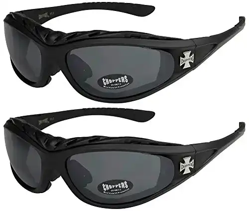 Motorradbrillen X-CRUZE 2er Pack Choppers 911 Sonnenbrillen