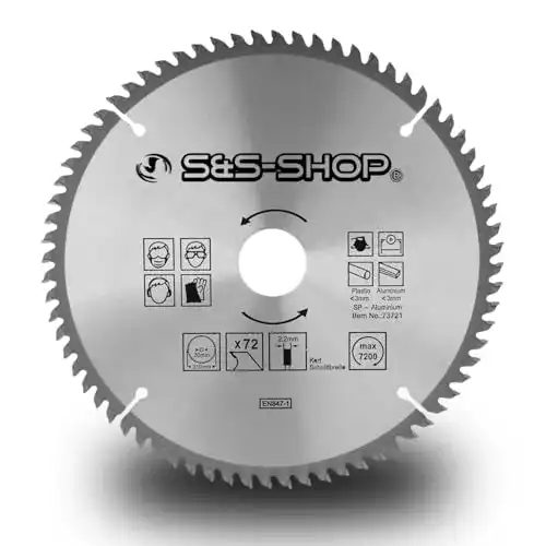 Die beste Kreissägeblatt für Aluminium S&S-Shop oder Kunststoff 2026 Test Bestseller Kreissägeblatt für Aluminium S&S-Shop oder Kunststoff