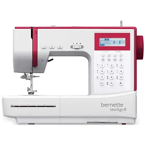 Bernette-Nähmaschine Bernette Sew&GO8, 197 Nähprogramme