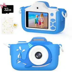 Kinderkamera Kriogor Kamera für Kinder, Digital Fotokamera