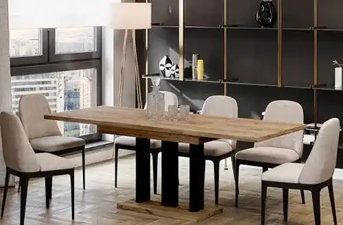 Säulentisch Endo-Moebel Esstisch Appia 130-210cm erweiterbar