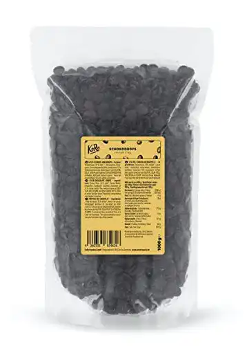 Schokodrops KoRo mit Xylit 1 kg, Vegane Schokolade