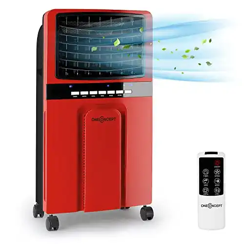OneConcept-Luftkühler oneConcept Baltic, 2 Kühlakkus, Timer