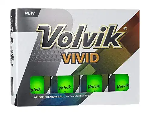 Volvik-Golfbälle Volvik Vivid Golfbälle, 12 Stück, Unisex