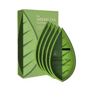 Grüntee-Maske Sisters & Me 5x Grüner Tee Tuchmasken Set