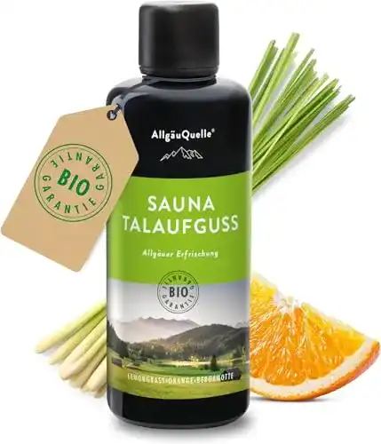 Saunaaufguss AllgäuQuelle Naturprodukte AllgäuQuelle