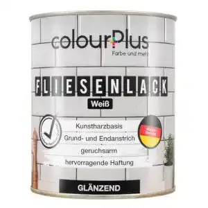 Fliesenlack colourPlus Farbe und mehr colourPlus®️ (750ml, Weiß)