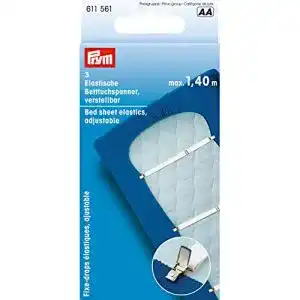 Bettlakenspanner Prym elastische Betttuchspanner, 3 Stück